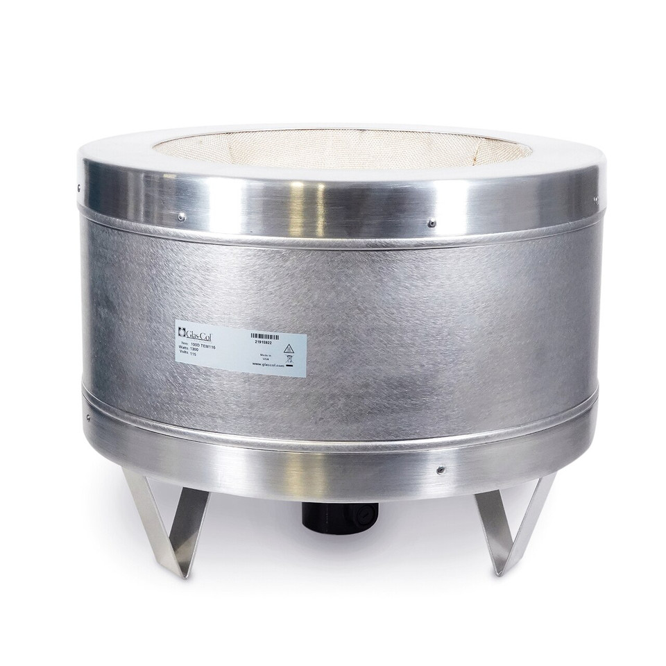 Glas-Col 100D-TEM116 12L Heating Stirrer Mantle - 110V - 400°C - USA Made