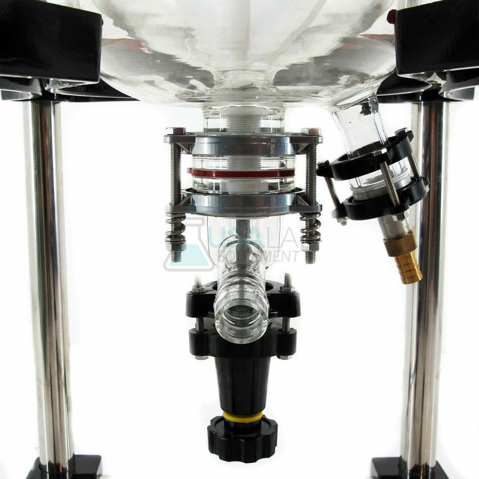 USA Lab 20L Single Jacketed Glass Reactor