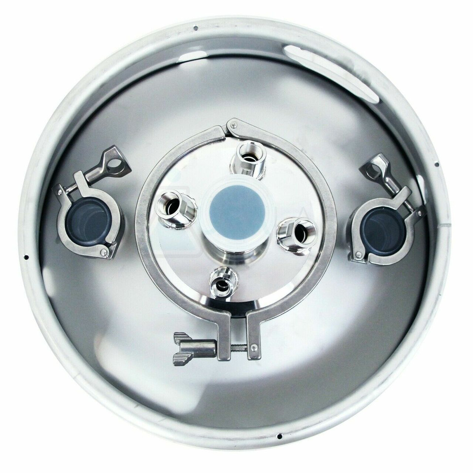 12" Pressurized Buchner Funnel with 50L Keg