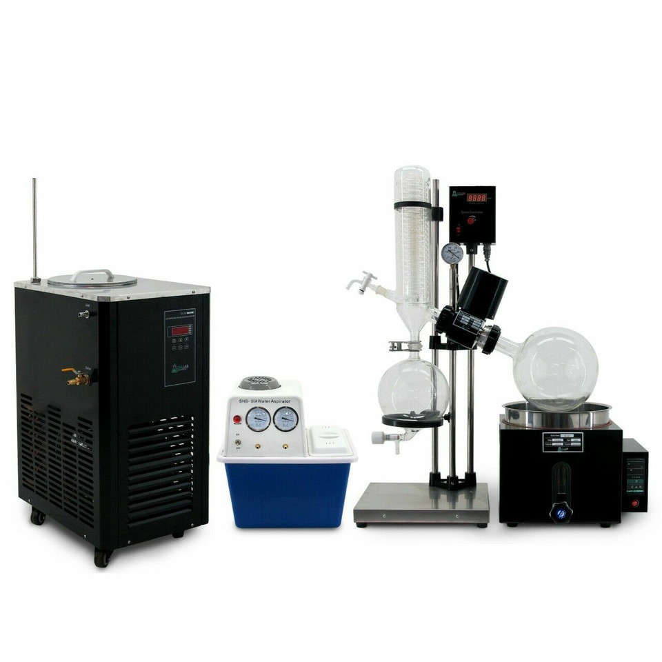 USA Lab 5L Rotary Evaporator Turnkey Setup Rotovap RE-501 USA Lab 5L Rotary Evaporator Turnkey Setup Rotovap RE-501