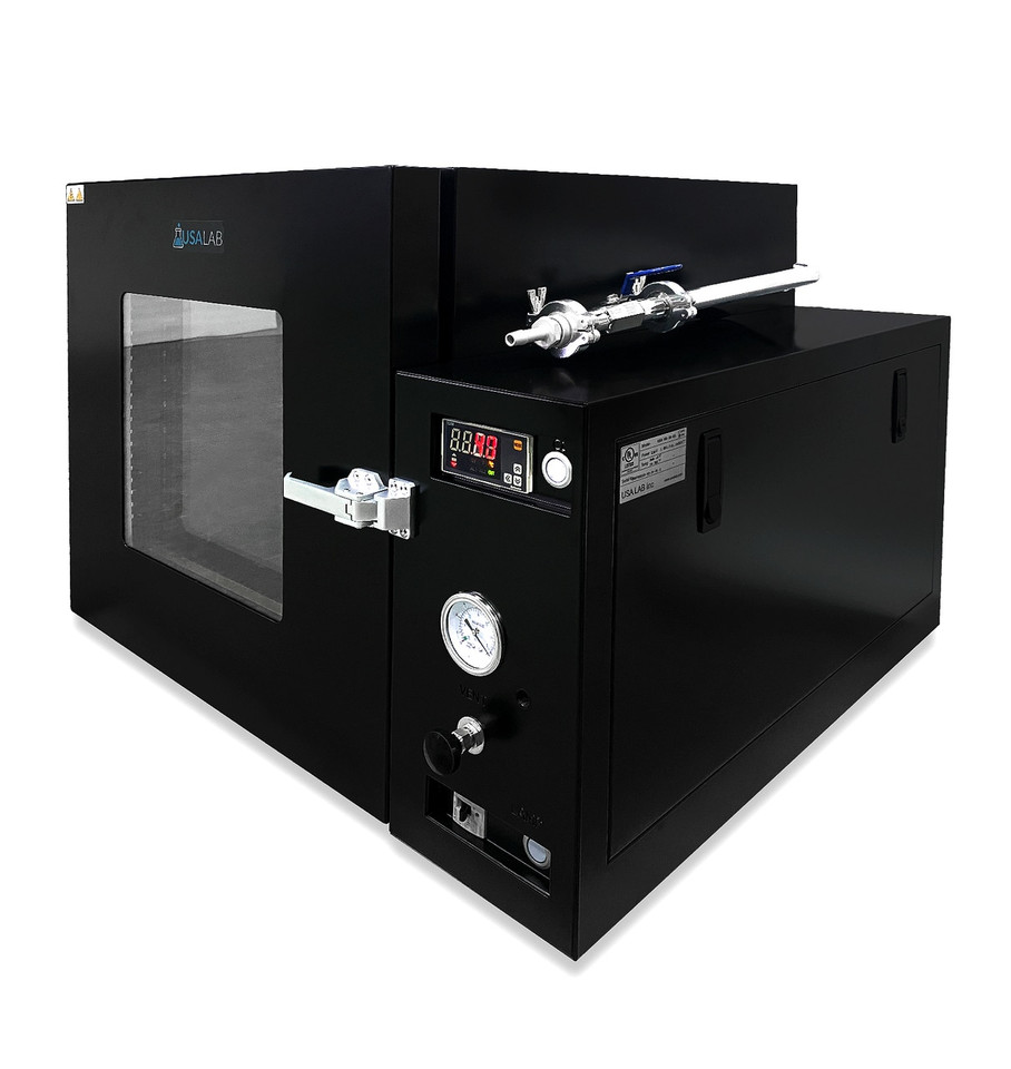 USA Lab UL 3.4 CuFt Vacuum Drying Oven w/ 10 Shelves 150°C 110V 5 Sided Heating