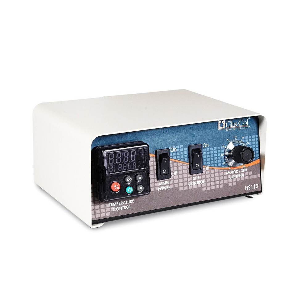 Glas-Col 100D-TEM110M 2L Heating Stirrer Mantle Kit - 110V - 400°C - USA Made