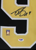 Drew Brees Autographed and Framed Black Saints Jersey Auto PSA Certified