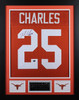 Jamaal Charles Autographed and Framed Texas Longhorns Jersey