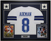 Troy Aikman Autographed and Framed Dallas Cowboys Jersey