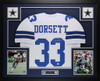 Tony Dorsett Autographed and Framed Dallas Cowboys Jersey