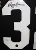Franco Harris Autographed Signed and Framed Black Pittsburgh Steelers Jersey Auto JSA Certified