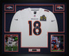 Peyton Manning Autographed and Framed Denver Broncos Jersey