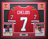 Chris Chelios Autographed and Framed Chicago Blackhawks Jersey