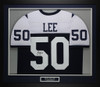 Sean Lee Autographed and Framed Dallas Cowboys Jersey