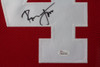 Ronnie Lott Autographed and Framed Red San Francisco 49ers Jersey Auto JSA COA