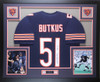 Dick Butkus Autographed and Framed Chicago Bears Jersey