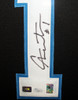 Cam Newton Autographed and Framed Black Panthers Jersey Auto JSA COA (D1-L)