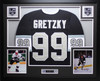 Wayne Gretzky Autographed and Framed Los Angeles Kings Jersey