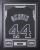 George Gervin Autographed and Framed San Antonio Spurs Jersey