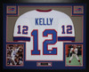 Jim Kelly Autographed and Framed Buffalo Bills Jersey