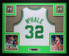 Kevin McHale Autographed and Framed Boston Celtics Jersey