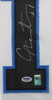 Cam Newton Autographed & Framed White Panthers Jersey Auto PSA COA D5-L