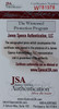 Pedro Martinez Autographed and Framed White Red Sox Stat Jersey Auto JSA COA