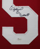 Ezekiel Elliott Autographed & Framed Red Ohio State Buckeyes Jersey JSA COA