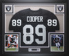 Amari Cooper Autographed and Framed Oakland Raiders Jersey