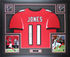 Julio Jones Autographed and Framed Atlanta Falcons Jersey