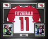 Larry Fitzgerald Autographed and Framed Arizona Cardinals Jersey