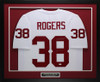 George Rogers Autographed and Framed South Carolina Gamecocks Jersey