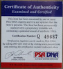 Troy Aikman Autographed and Framed Blue Dallas Cowboys Jersey PSA Certified