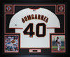 Madison Bumgarner Autographed and Framed San Francisco Giants Jersey