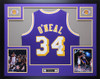 Shaquille O'Neal Autographed and Framed Los Angeles Lakers Jersey