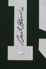 Bart Starr Autographed and Framed Green Packers Jersey Auto Steiner COA D1-L