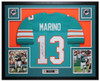 Dan Marino Autographed and Framed Miami Dolphins Jersey