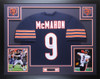 Jim McMahon Autographed and Framed Chicago Bears Jersey