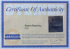 Peyton Manning Autographed & Framed Blue Colts Jersey Steiner COA (D1-L)