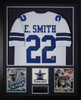 Emmitt Smith Autographed and Framed Dallas Cowboys Jersey