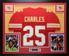 Jamaal Charles Autographed and Framed Kansas City Chiefs Jersey