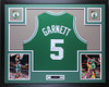 Kevin Garnett Autographed and Framed Boston Celtics Jersey