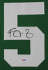 Kevin Garnett Autographed and Framed Green Boston Celtics Jersey PSA COA