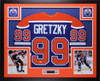 Wayne Gretzky Autographed and Framed Edmonton Oilers Jersey