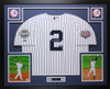 Derek Jeter Autographed & Framed Yankees Pinstriped Jersey Steiner COA D15