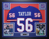 Lawrence Taylor Autographed and Framed New York Giants Jersey