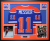 Mark Messier Autographed and Framed Edmonton Oilers Jersey