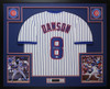 Andre Dawson Autographed and Framed Chicago Cubs Jersey