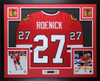 Jeremy Roenick Autographed and Framed Chicago Blackhawks Jersey