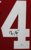 Ronnie Lott Autographed & Framed Red San Francisco 49ers Jersey Auto JSA COA