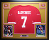 Colin Kaepernick Autographed and Framed San Francisco 49ers Jersey