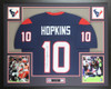 DeAndre Hopkins Autographed and Framed Houston Texans Jersey