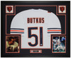 Dick Butkus Autographed and Framed Chicago Bears Jersey