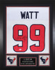 JJ Watt Autographed and Framed Houston Texans Jersey